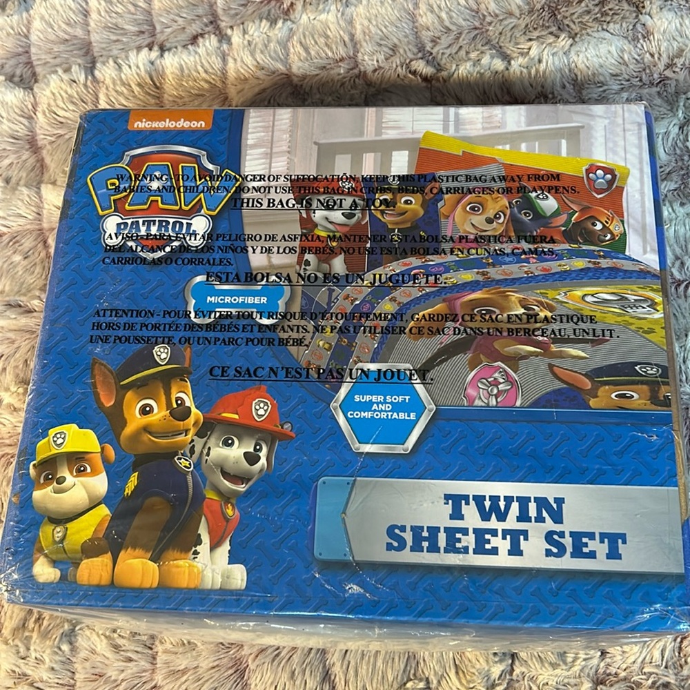 PAW patrol Twin Sheet Set